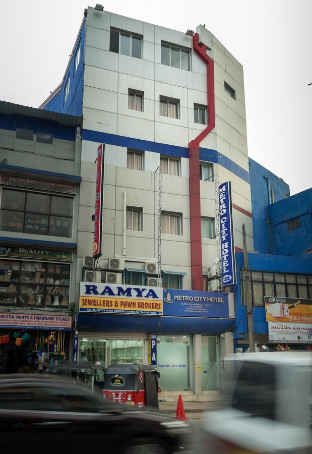 Metro City Hotel Colombo Exterior foto